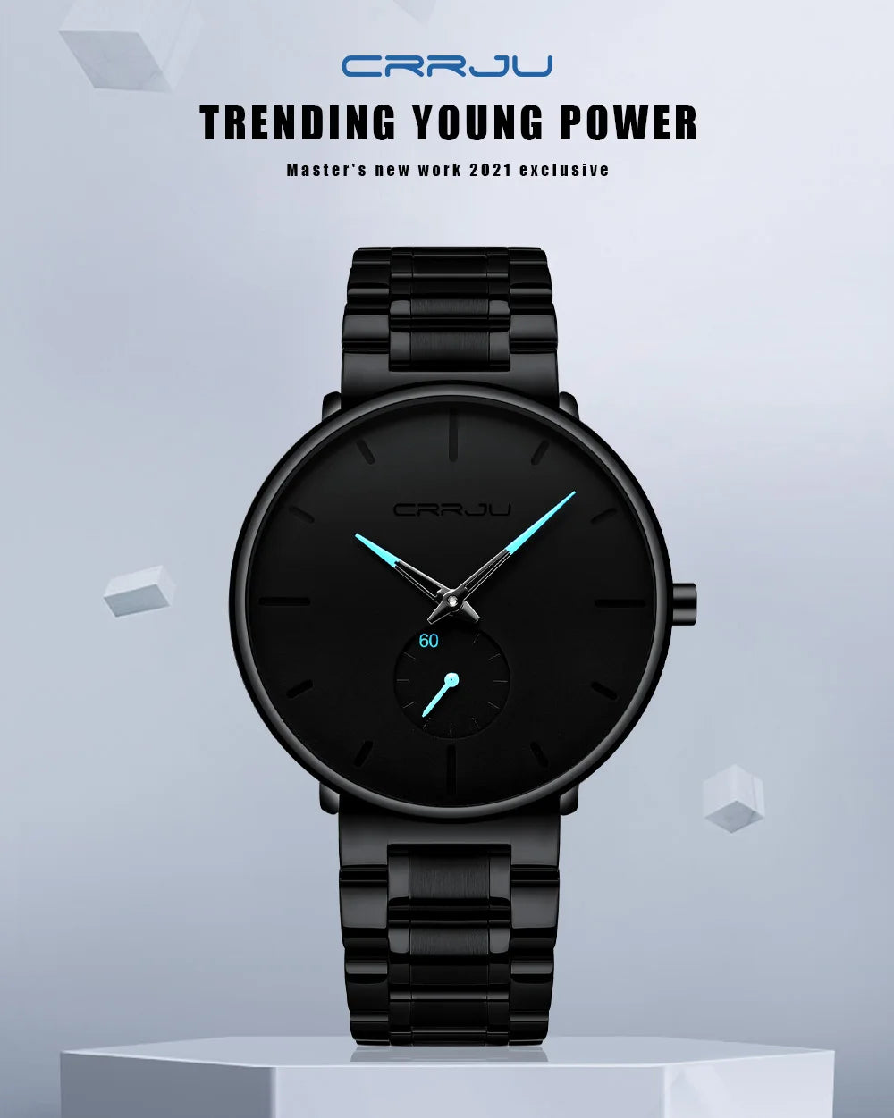 Watches Stainless Steel Men's Wrist Watch Casual Luxury Waterproof Sport Watch for Men Quartz Watch Relogio Masculino