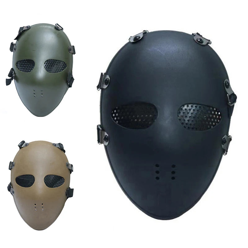 Airsoft Masks Classic Style Tactical Paintball BB  Shooting Full Face Protective Mask Army Wargame Field Hunting Accessories