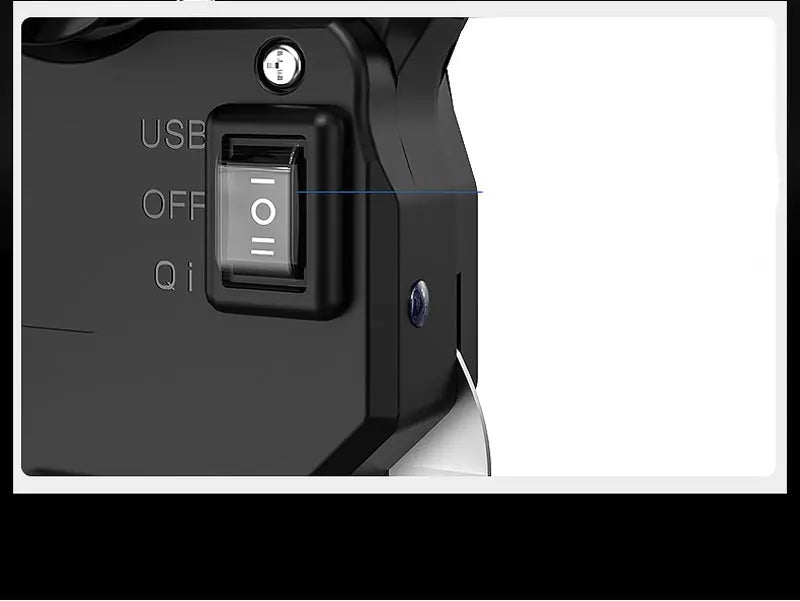 Upgraded Motorcycle Phone Holder 15W Wireless Charger USB QC3.0 Fast Charging Bike Smartphone Stand 360 Cellphone Support