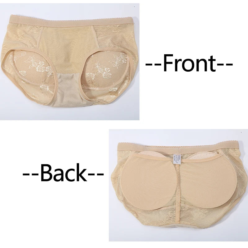 Women Shaper Butt Padded Panty Booty Lifter Hip Enhancer Shapewear Padding Briefs Fake Pads Underpants Push Up Underwear