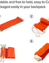 Work Table Computer Desk Footrests Mini Portable Comfortable Relaxing Leg Hammock Adjustable Office Footrest Foot Hammock