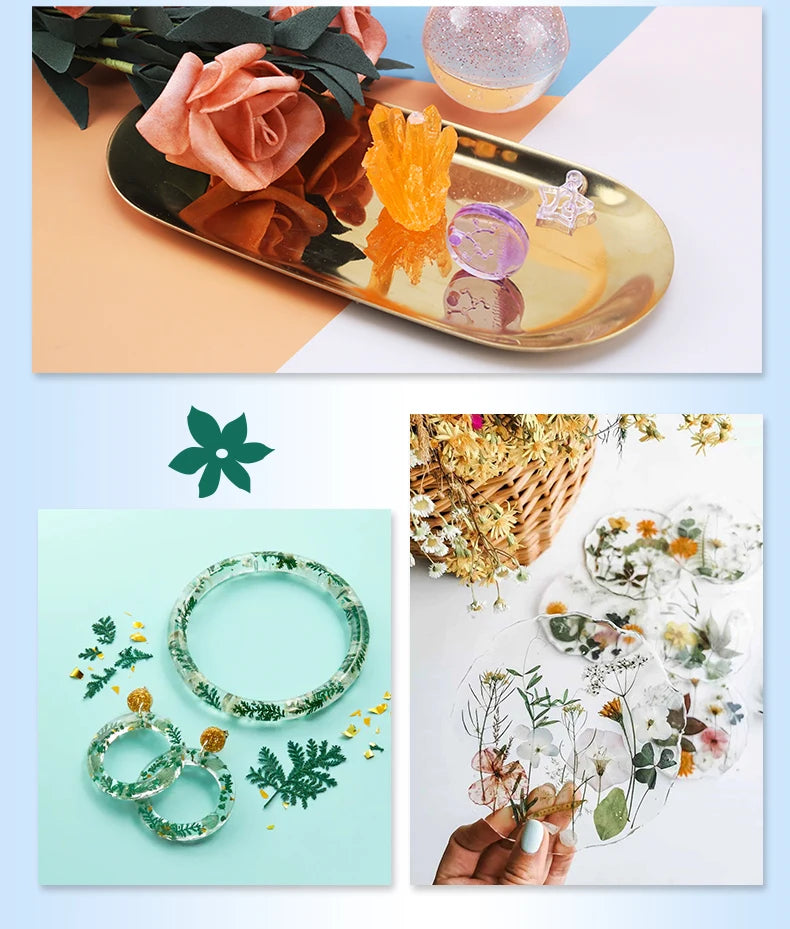 1:1 Clear Epoxy Resin Casting Kit – Crystal Clear Art Resin with Measuring Cups & Accessories