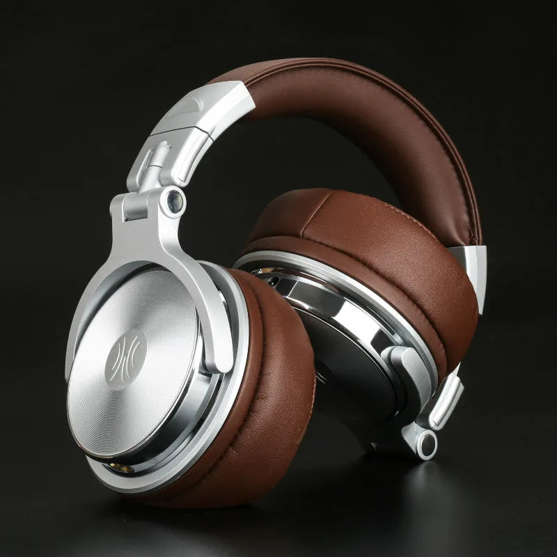 Foldable Over-Ear Wired Headphone For Phone Computer PC Professional Studio Pro 30 50 Monitor DJ Headset Gaming Earphone
