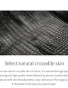 100% Natural Crocodile Leather Phone Case for iPhone 16 15 14 Pro Max 16Pro 15 Plus 15Pro 14Pro Luxury Back Cover