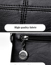 Messenger Bag Luxury Soft Leather Handbag and Purses Women's Bags Designer Famous Brand Female Shoulder Totes