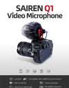 Camera Video Recording Mic Shotgun Interview Vlog Mic Universal for DSLR Android iPhone Smartphone GoPro