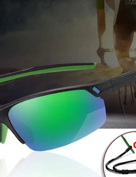 Polarized Outdoor Sports Sunglasses for Men UV400 TR90 Ultralight Frame