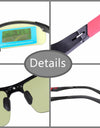 AL-Mg Photochromic Sunglasses Men Driving Sunglasses Men's Polarized Sunglasses