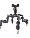 1/4'' Tub 360 Adjustable Reptiles Fogger Mist Sprinkler Rainforest Tank Aquarium System Connect Fine spray effect