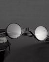 Folding Men's Reading Glasses Ultra Light Portable Ladies Round With Case Smart Glasses +3.5