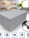 90 Sizes Waterproof Outdoor Patio Garden Furniture Covers Rain Snow Chair Cover for Sofa Table Chair Dust Proof Gray Black