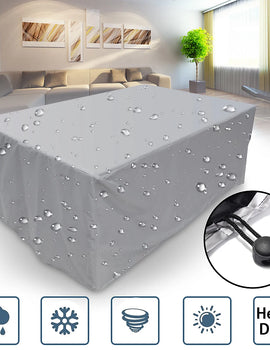 90 Sizes Waterproof Outdoor Patio Garden Furniture Covers Rain Snow Chair Cover for Sofa Table Chair Dust Proof Gray Black
