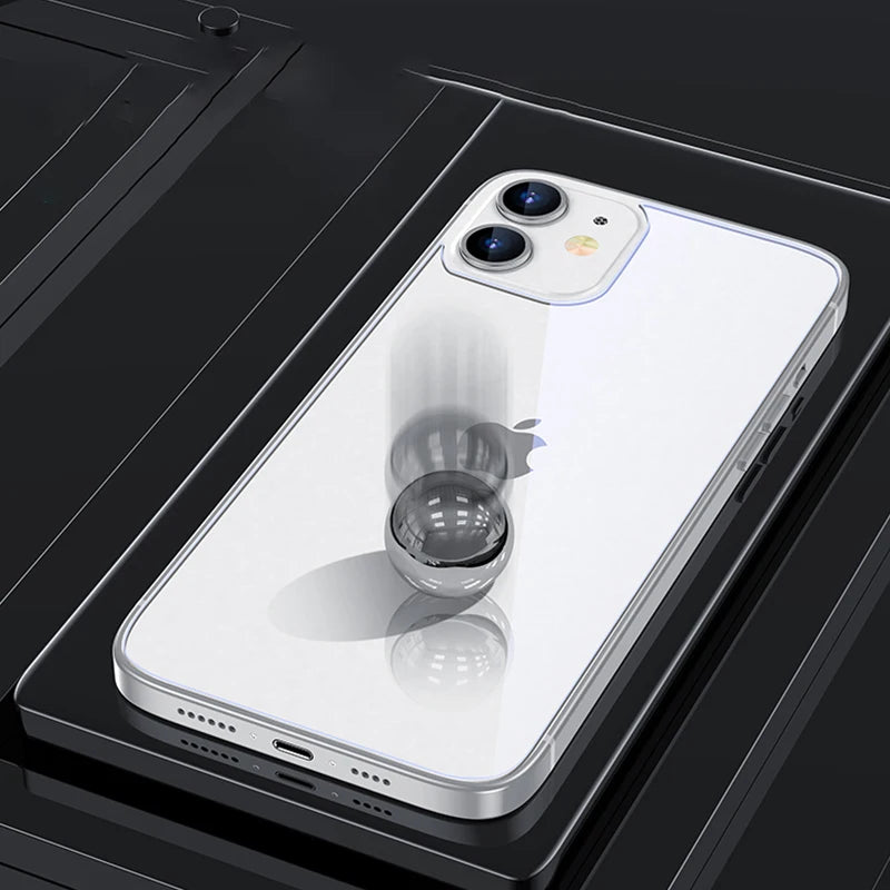 3in1 Front+Back+Lens Full Cover Protective Tempered Glass For iPhone 15 11 12 14 13 Pro Max Clear Screen Protector Glass Film