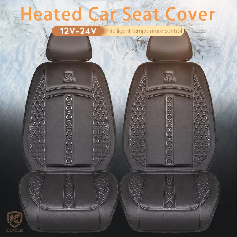 12V 24V Heated Car Seat Cover Universal Winter Electric Heating Cushion