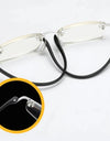 Rimless Reading Glasses Anti-Blue Light Presbyopia Spectacles Eyewear Ultralight Square Frameless Hyperopia Eyeglasses