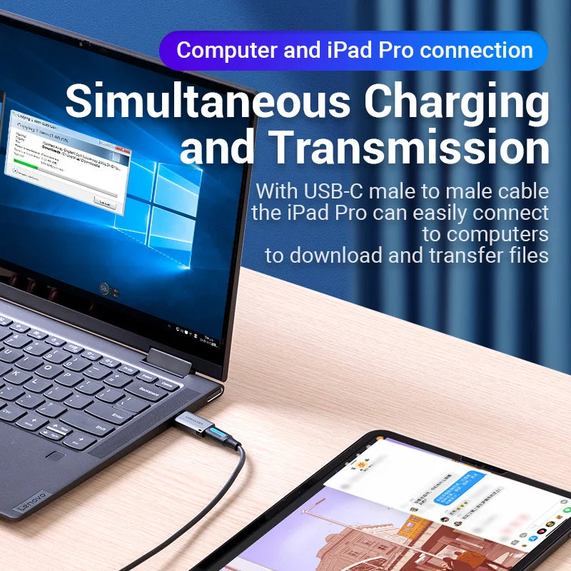 USB C Adapter USB 3.0 2.0 Male to Type C Female Converter cable for Laptop Samsung S20 Xiaomi 10 Earphone USB Adapter