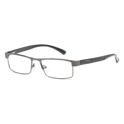 Titanium Alloy Men Business Reading Glasses for Reader Presbyopia optical Glasses Metal Glasses Frame +1.0 To +4.0