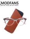 Lady Cat Eye Reading Glasses Women Spring Hinge Lightweight Presbyopia Readers Eyeglasses with Diopter +0.5 to +4.0