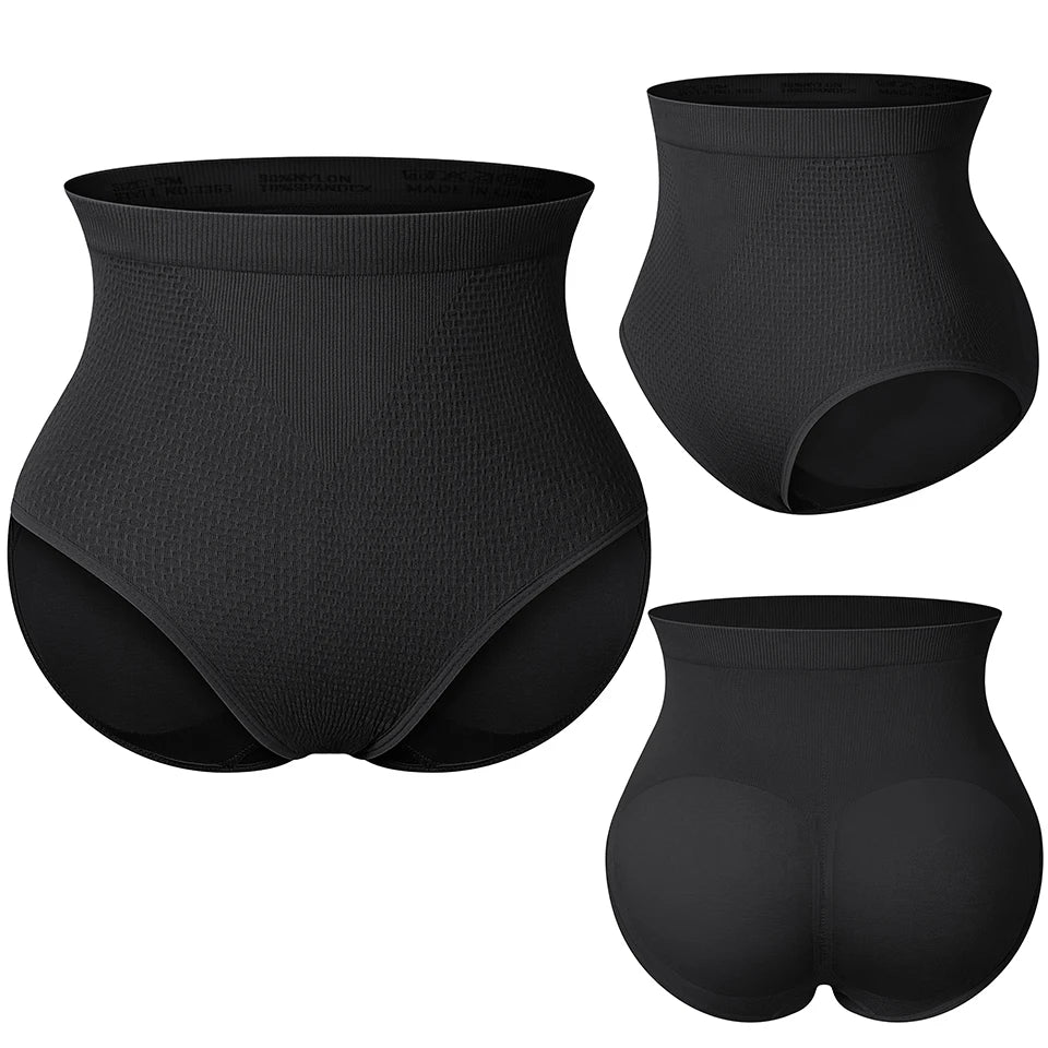 Women Body Shaper Buttocks Padded Panty Butt Lifter Hip Enhancer Underwear Tummy Control Panties Booty Pads Briefs Shapewear