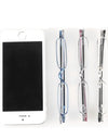 Square Reading Glasses For Men Women Spring Hinge Narrow Glasses With Case