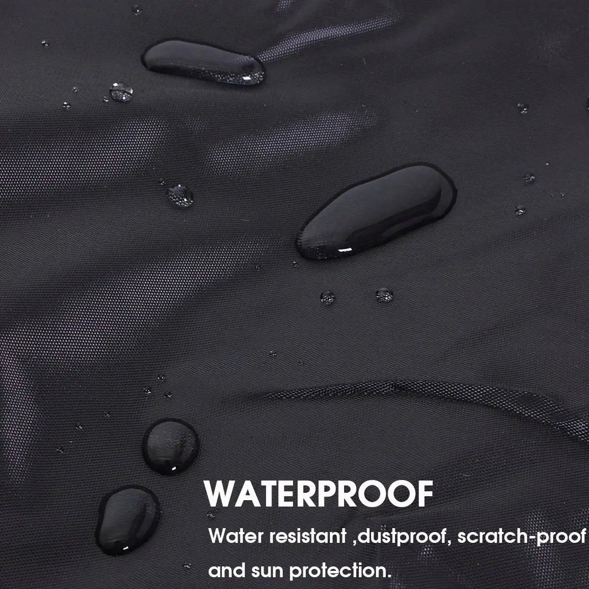 210D Waterproof Pontoon Boat Cover UV Resistant Trailerable Protective Cover for 17-24FT Boats