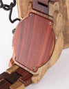 Watches Creative Business Quartz Clock Wood Timepieces Chronograph Date Week Display