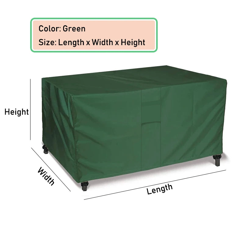 420D Waterproof Patio Furniture Cover Heavy Duty Outdoor Garden Sofa Table Chair Rain Snow UV Protector