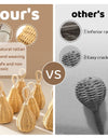 Handmade Rattan Rattles Educational Toys for Kids Crib Mobile Hand Bell Baby Accessories Infant Sensory Toy Baby Teether GIfts