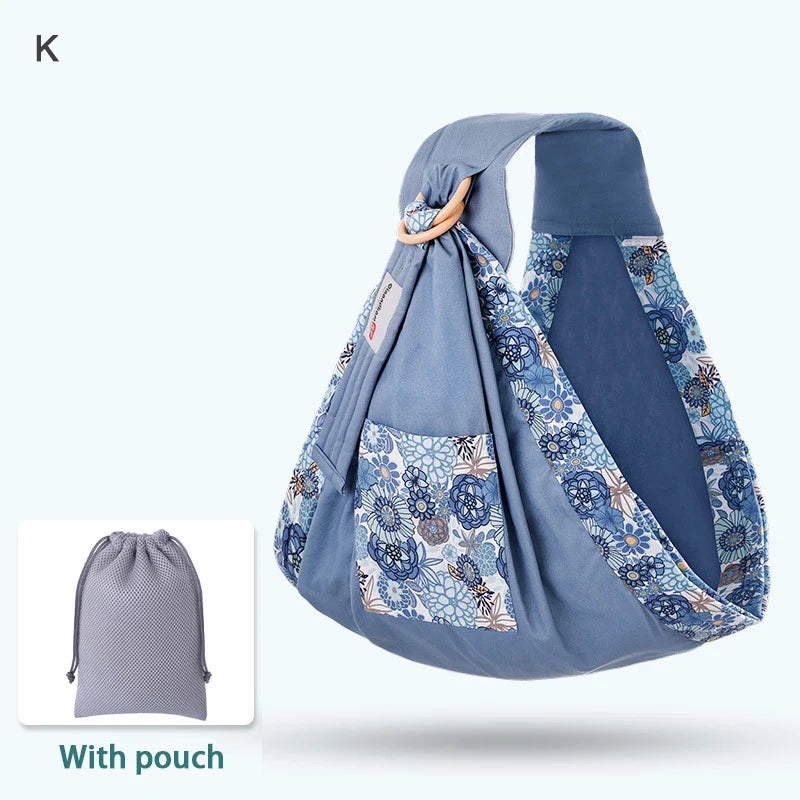 Wrap  Sling Dual Use  Nursing Cover Carrier Mesh Fabric Breastfeeding Carriers Up To 130 Lbs (0-36M)