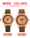 Couple Wood Watches Men Ladies Lightweight Simple Nylon Bracelet Japan Quartz Wristwatch Male