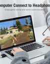 USB Sound Card USB Audio Interface headphone Adapter Soundcard for Mic Speaker Laptop PS4 Computer External Sound Card