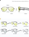 Photochromic Polarized Aviation Driving Sunglasses for Men and Women UV400