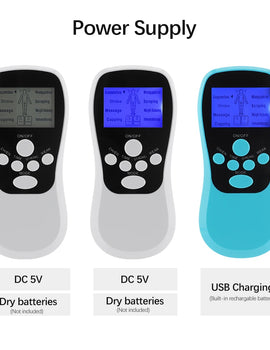 Pulse Tens Acupuncture Electric Body Massage 8 Models Digital Therapy Machine Muscle Stimulator Full Body Pain Relax Health Care