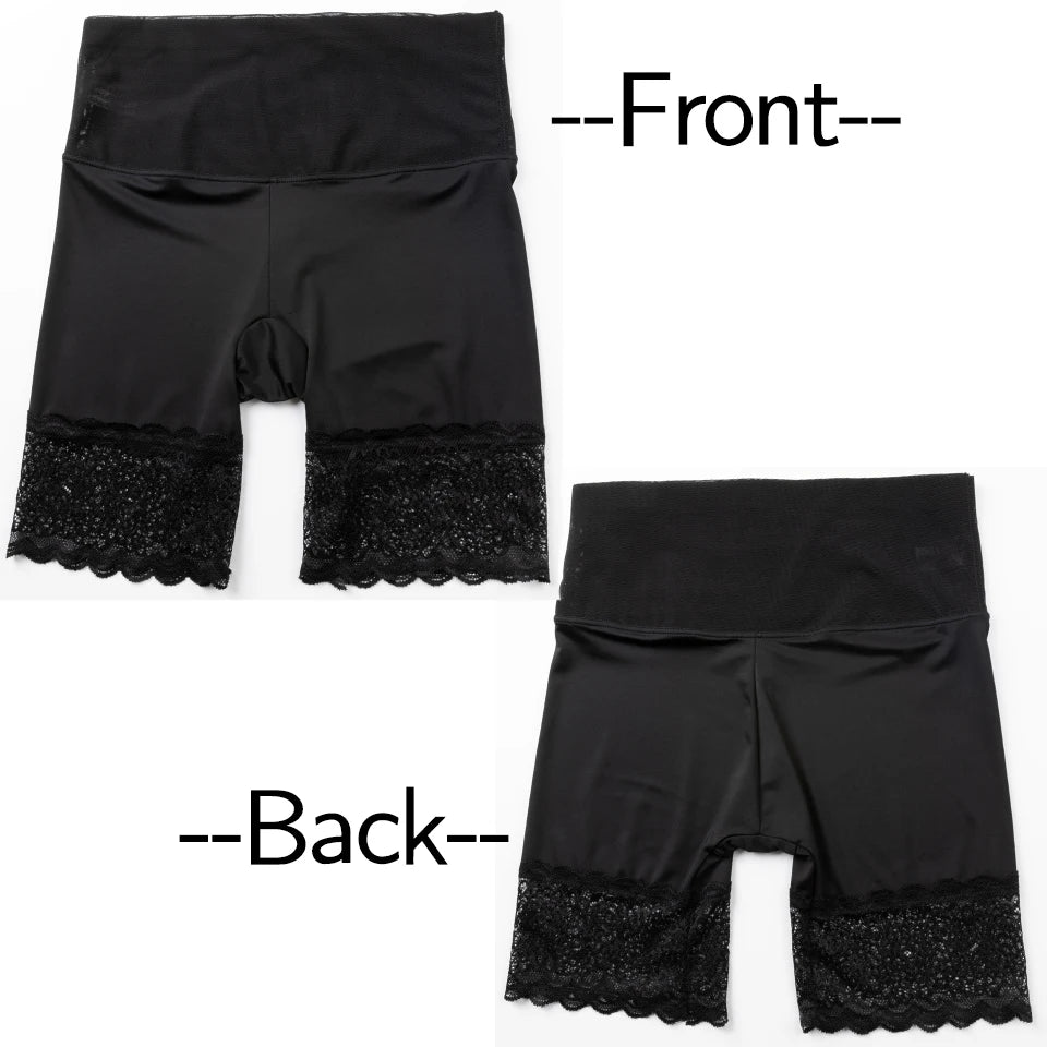 Women Body Shaper High Waist Shorts Lace Knickers Tummy Control Panties Slimming Underwear Shaping Boyshorts Shapewear