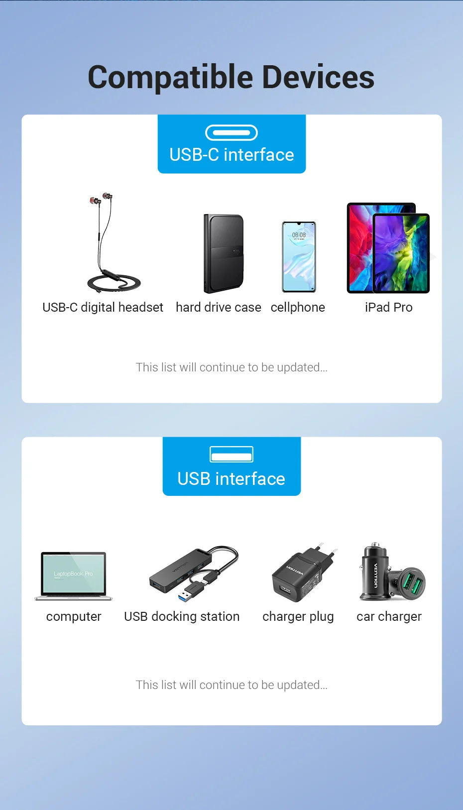 USB C Adapter USB 3.0 2.0 Male to Type C Female Converter cable for Laptop Samsung S20 Xiaomi 10 Earphone USB Adapter