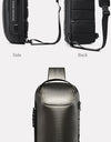 Waterproof Multifunction Carbon Fiber Pattern Crossbody Bag USB Sling Shoulder Bags Messenger Chest Bag Pack