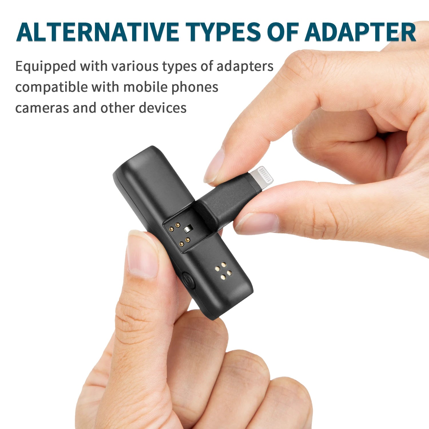 BY-WM3 Wireless Lavalier Lapel Microphone for iPhone Android DSLR Camera Laptop Computer Gaming Youtube Recording Streaming