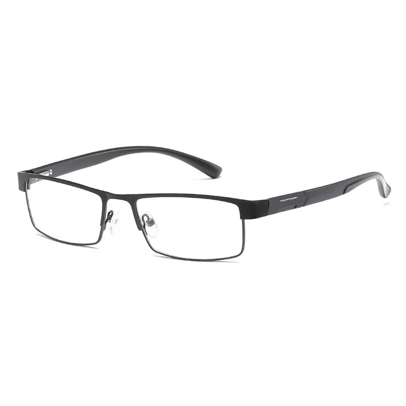 Titanium Alloy Men Business Reading Glasses for Reader Presbyopia optical Glasses Metal Glasses Frame +1.0 To +4.0