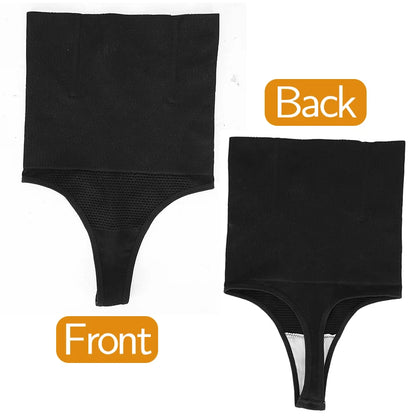 Women Slimming Body Shaper High Waist Thong Panty Shaper Tummy Control Panties Underpants G-String Briefs Slimming Underwear