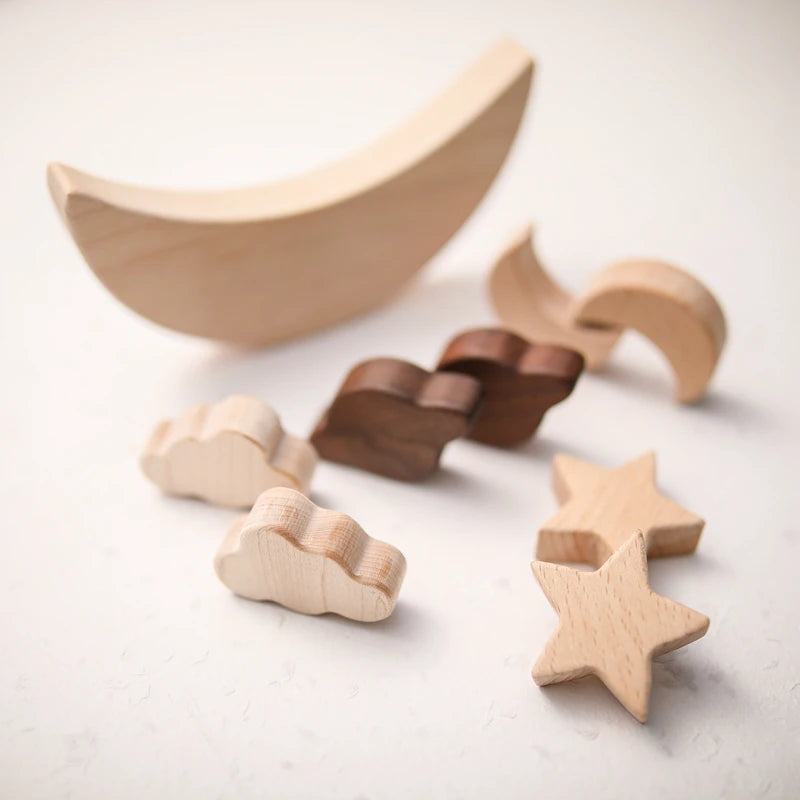 Montessori Silicone Toy for Baby Wooden Rotating Animal Jigsaw Puzzle  Ring The Bell Rotary Rattle Toy  Baby Gift Wooden present