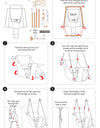 Let‘s Make Baby Swing Chair Canvas Hanging Wood Recliner Children Baby Rocker Toy Safety Baby Bouncer Outside Chair Toy Rocker