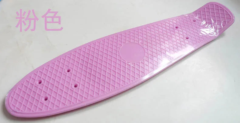 22'' Fish Skateboard Deck Mini Cruiser Board  Scooter Skate Boards Penny Board Single Rocker Skate Deck Ice Cream Deck