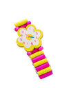 Kids Girl Colorful Wood Bracelets Children Elastic Watch Wristbands Child Toy Bracelet