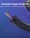 3.5 to 2.5 Aux Cable Jack 3.5 mm to Jack 2.5 mm Audio Cable Jack 3.5 for Headphone Aux Speaker Connector Cord 2.5 to 3.5