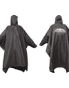3 In 1Outdoor Portable Reusable Waterproof Lightweight Raincoat Men Women with Adjustable Hood and Arms for Hiking Hunting Climb