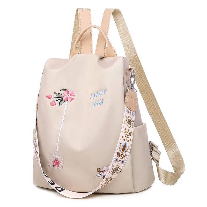 Waterproof Oxford Women Backpack Fashion Anti-theft Women Backpacks Print School Bag High Quality Large Capacity Backpack