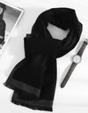 Scarves Man Autumn Winter Thick Warm Cashmere Business Long Wraps Boy Classic Shawl muffler