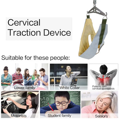 Door Neck Device Kit Stretcher Adjustment Chiropractic Back Head Massager relaxation Cervical Traction Health Care Kits