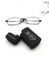 Reading Glasses for Men Metal Folding Stylish Portable Men Reading Glasses Lighter Designer Diopter +1.0 To +3.0