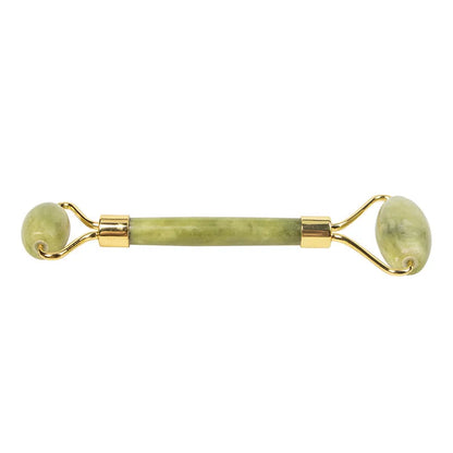 1Pc Natural Jade Roller Face Lifting Massager Jade Stone Quartz Facial Roller Beauty Massage Tools Face Eye Neck Slimming Tool